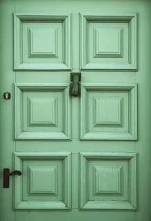 Green doors