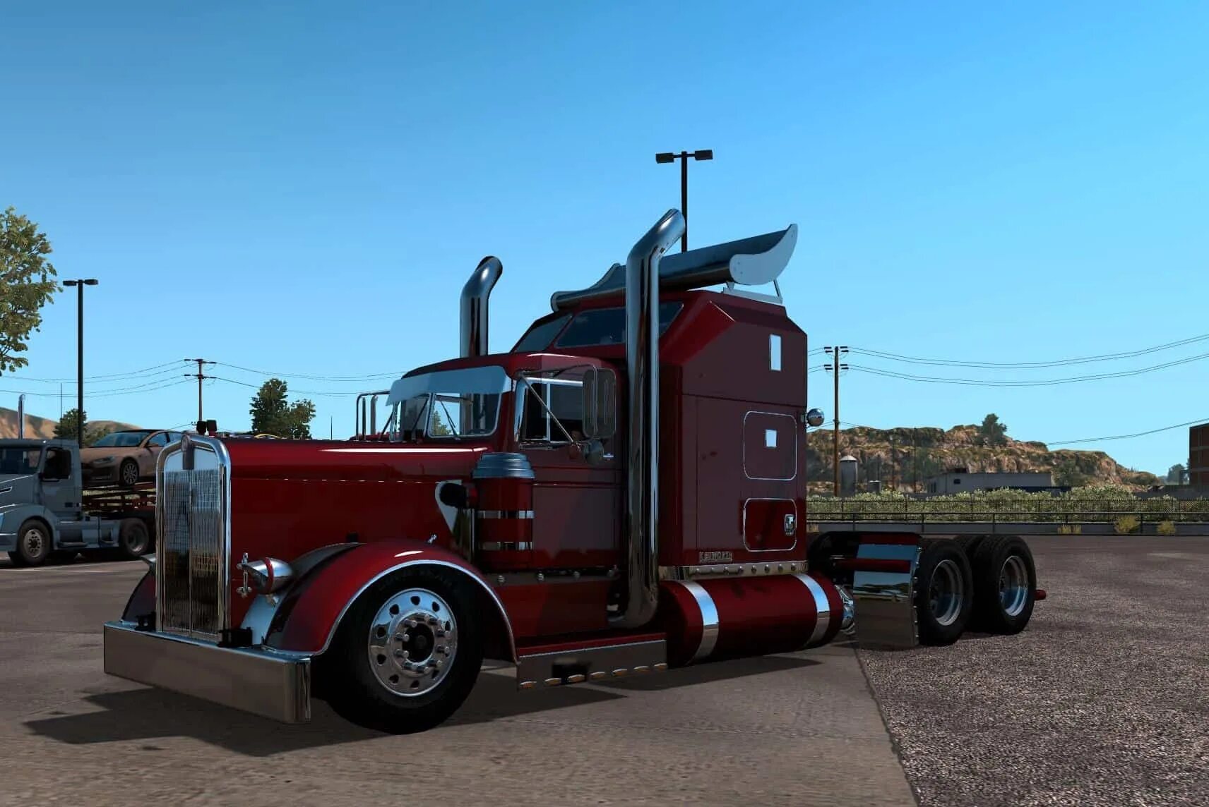 Ats грузовики. Kenworth 521. ATS 1.43Kenworth. Грузовик етс 2 Kenworth. Kenworth ATS.