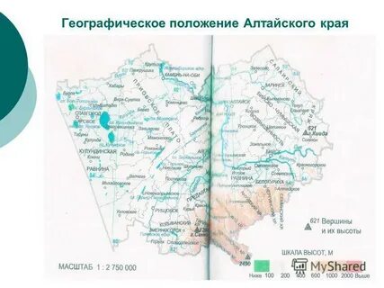 Положение алтая