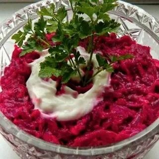 Свекла плавленный сыр чеснок