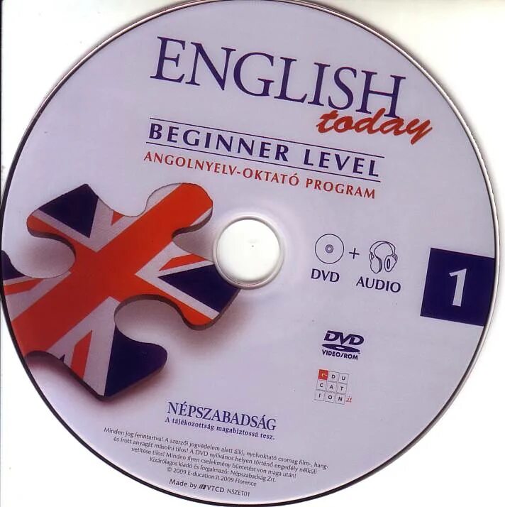 English today. English today DVD. Двд на английском. English Beginner Level 1.