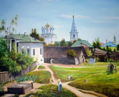 Поленов московский дворик
