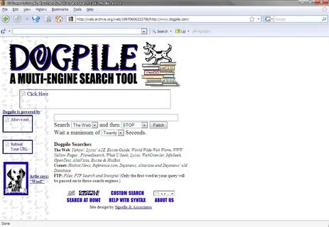 Old search