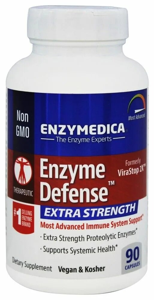 Extra strength Enzyme Defense, 90 Capsules. Candidase Enzymedica описание. Enzyme Defense, усиленный.