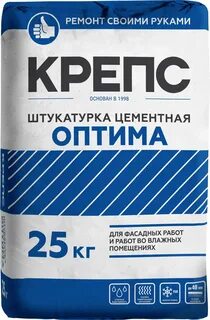 Штукатурка крепс
