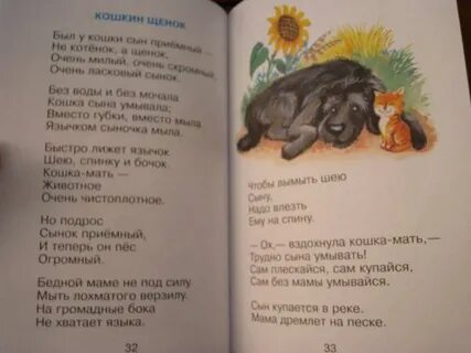 Был у кошки сын приемный стихотворение