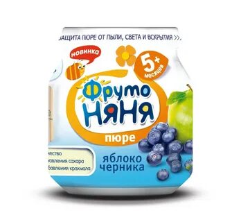 Фруктовое пюре фрутоняня яблоко