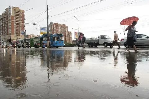 Когда будет дождь в городе