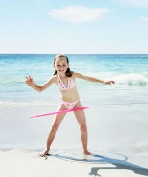 Teen board. Girls Beach Hula Hoop. Kids Beach Gym Puff. Nude Family vacation Kiev Hula Hoops balmy Summer Ukraine.
