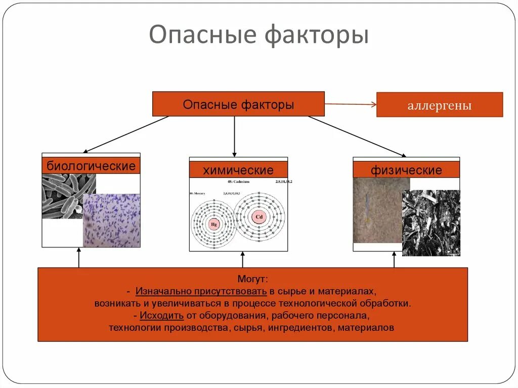 Определение опасных и вредных факторов труда
