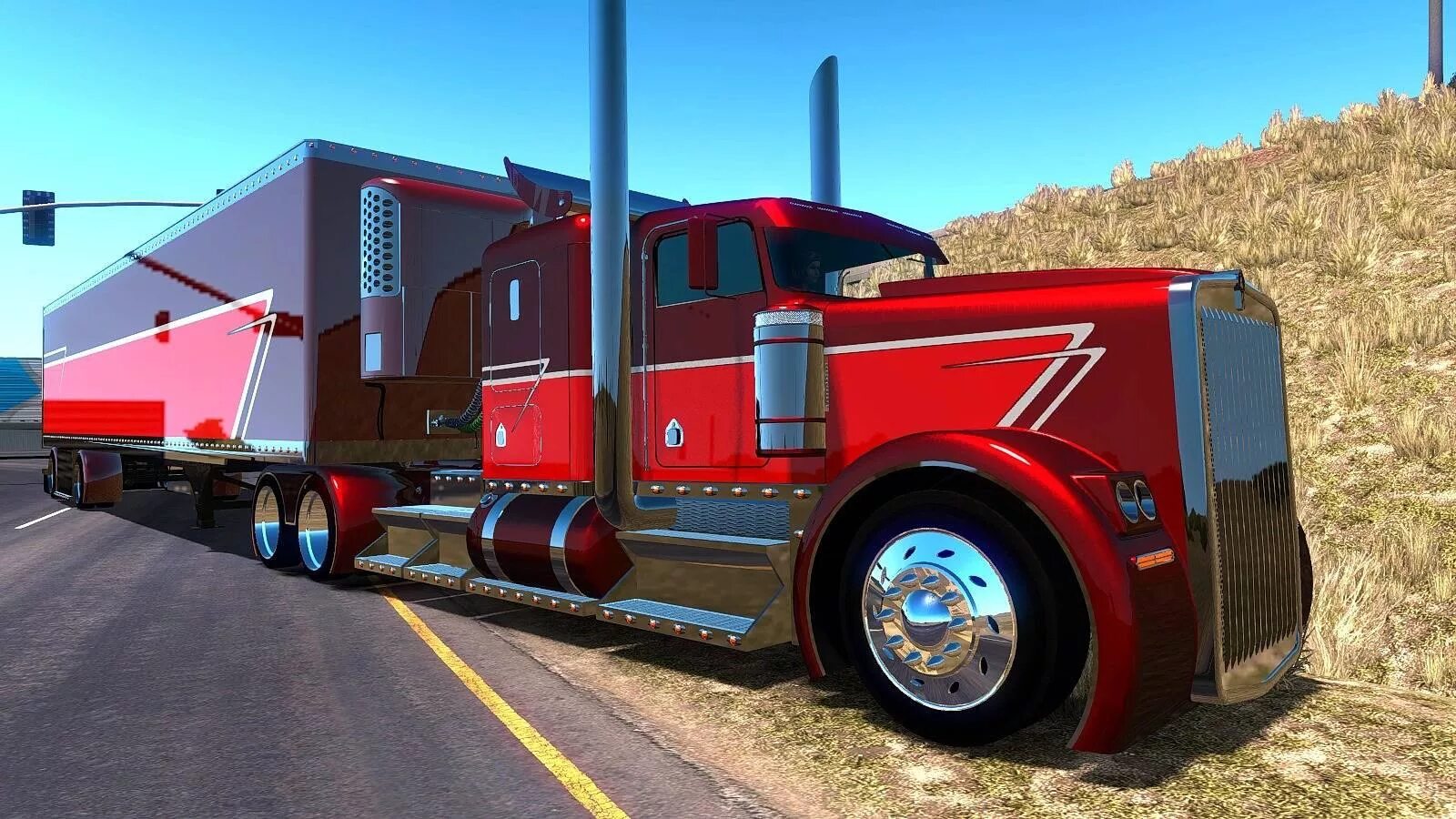 Ats грузовики. Kenworth w900 ATS. ATS "грузовик - Kenworth the Phantom. Kenworth w900 ATS 1.35. АТС Американ трак симулятор.