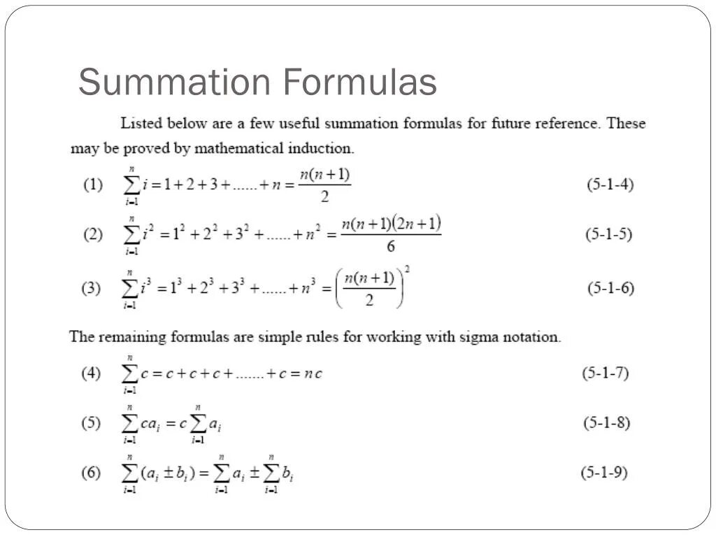 Sigma notation Formulas. Summation формула. Summation notation Formulas. Сигма i формула. Решение сигмы