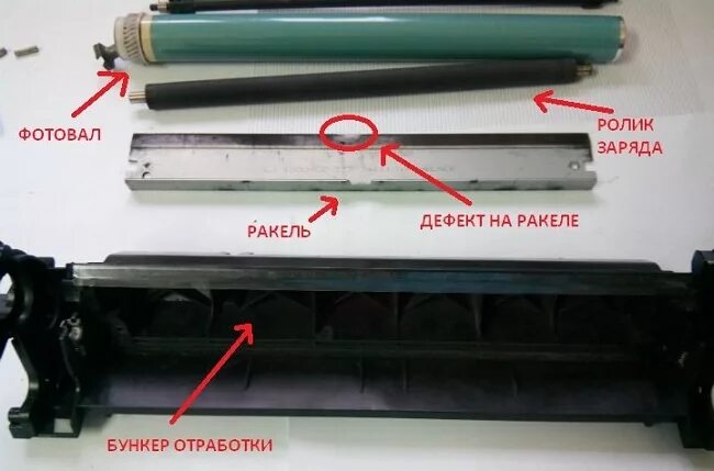Как почистить тонер