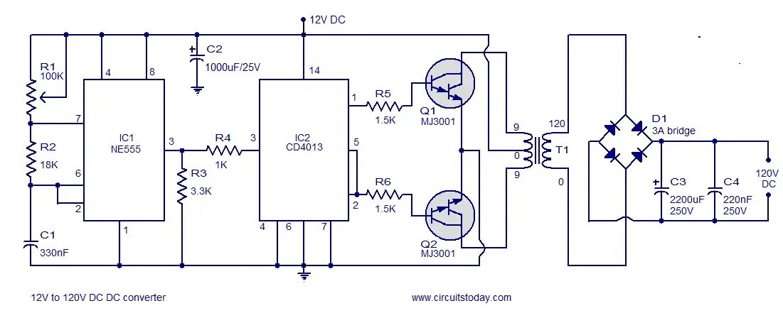 Преобразователь напряжения dc6v dc12v ac220v схему power supply 220 AC to 220 DC Converter Electrical Engineering Stack Exchang