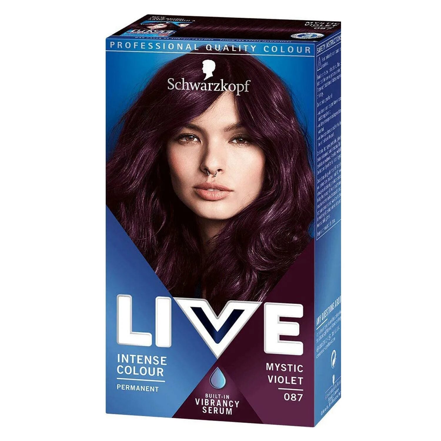 Краска для волос schwarzkopf купить. Schwarzkopf Live intense Color permanent. Краска Live. Шварцкопф 3.3 аметист. Синяя краска для волос Schwarzkopf.