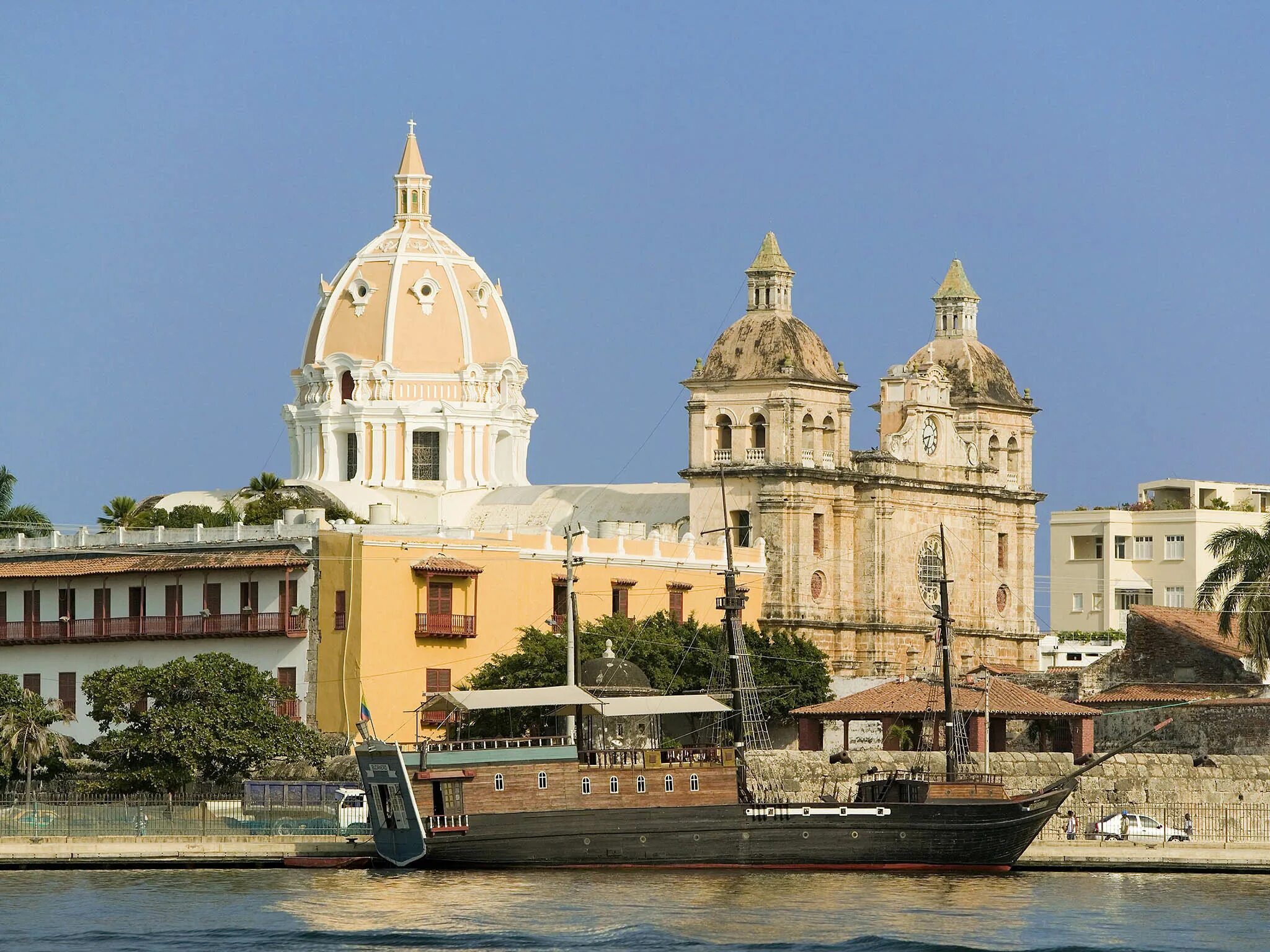 Картагена. Картахена Колумбия. Картахена де Индиас. Cartagena Cathedral, Colombia.