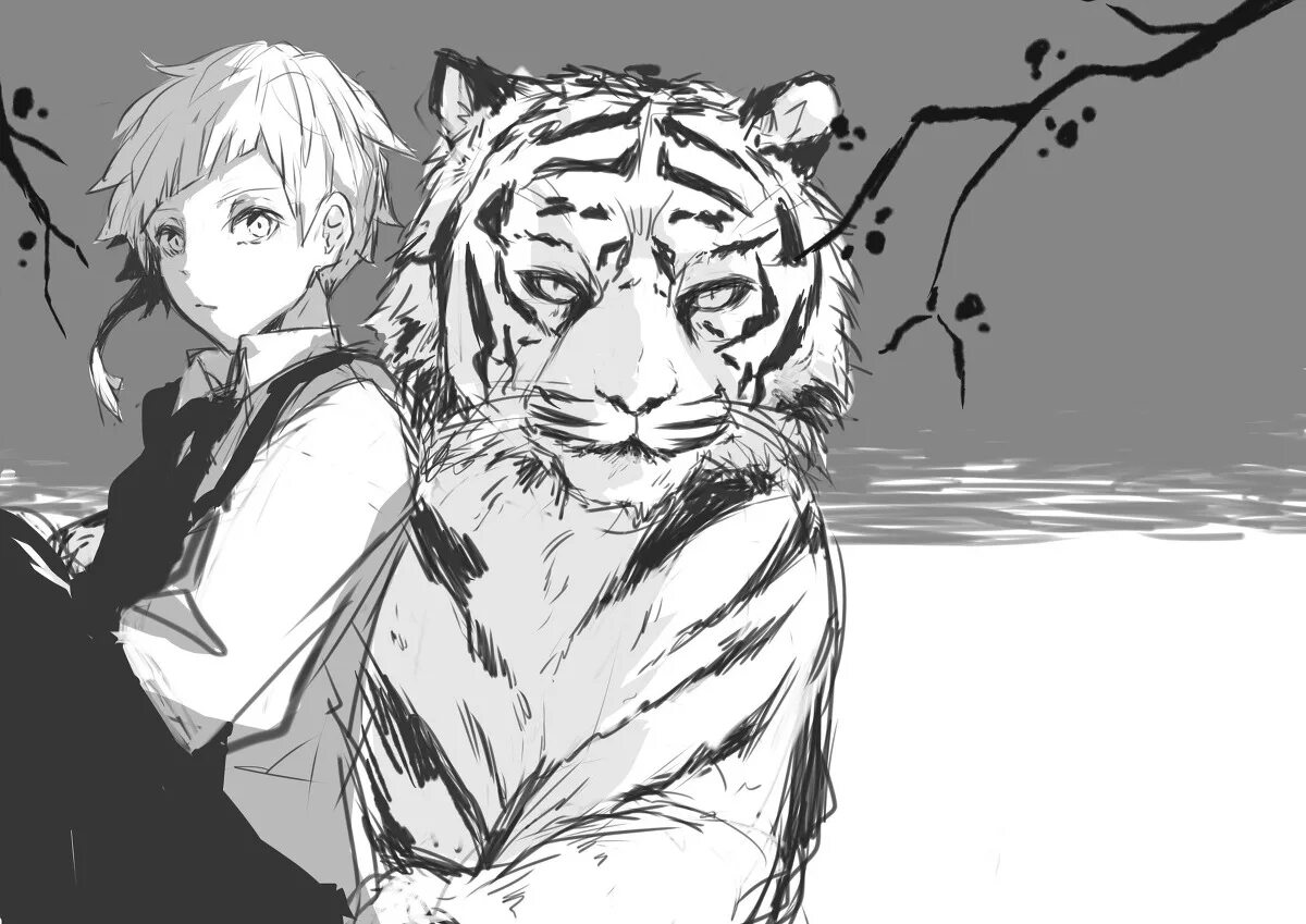 Манга тигр против тигра 1. Бродячие псы ацуши тигр. Тигровый цветок манга. Tiger brother barkhan. Тигр манга.