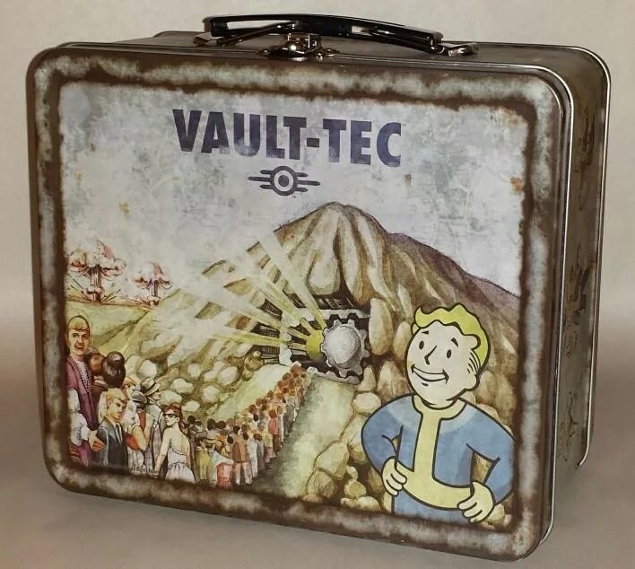 Ланч бокс vault tec. Fallout new vegas ланч бокс. Fallout ланчбокс. Lunchbox vault-tec. Ланч бокс fallout 4.