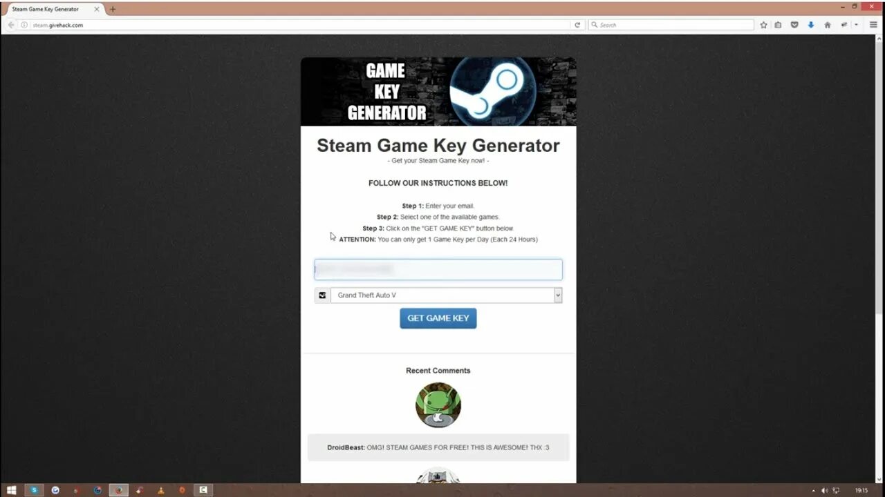 Your game keys