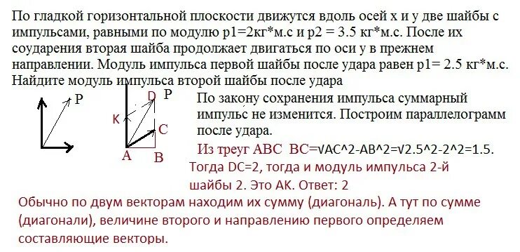 После соударения вторая шайба продолжает двигаться. По гладкой горизонтальной плоскости движутся. Потгладкой горизонтайльной плоскости движутеся вдоль. По гладкой горизонтальной плоскости движутся вдоль осей две шайбы. По гладкой горизонтальной плоскости по осям x и y движутся две шайбы.