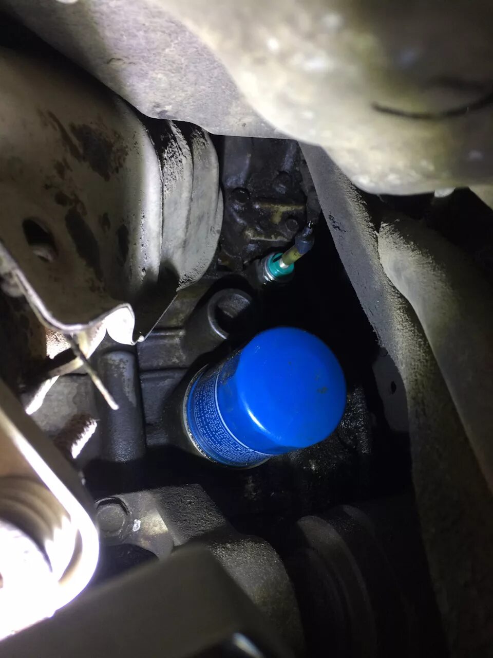 датчик давления масла подвел маленько ( - Toyota Camry (V40), 1,8 л, 1998 года п