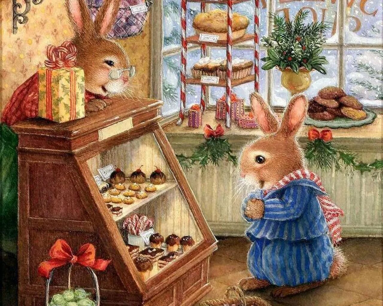 Кролики Сьюзен вилер Рождество. Картины Сьюзен Виллер кролики. Сьюзен Виллер художник. Зайчики художницы Сьюзен вилер. Кролику 7 лет