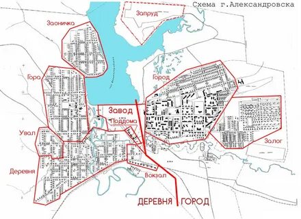 Карта оса пермский