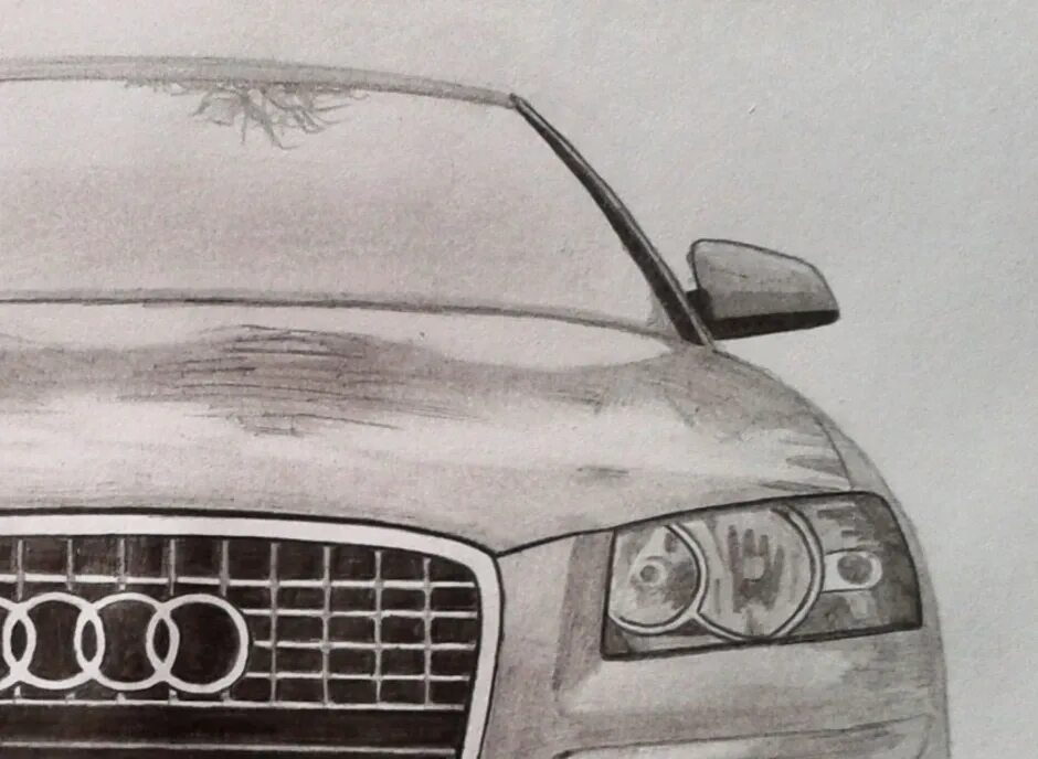 Фото нарисованной машины. Машина карандашом. Рисунок автомобиля карандашом. Машины для срисовки. Рисунки простым карандашом машины.