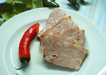 Мясной хлеб по баварски