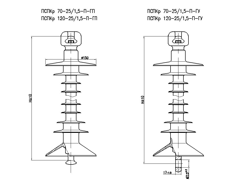 Изолятор ПСПКР-70-25. ПСПКР-70-25/1,5. Изолятор подвесной стержневой полимерный ПСПКР 70-3/0.6. ПСПКР 70-25/1.5-П-ГП.