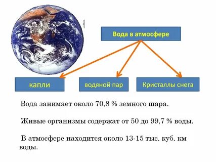 Основное место в атмосфере занимают