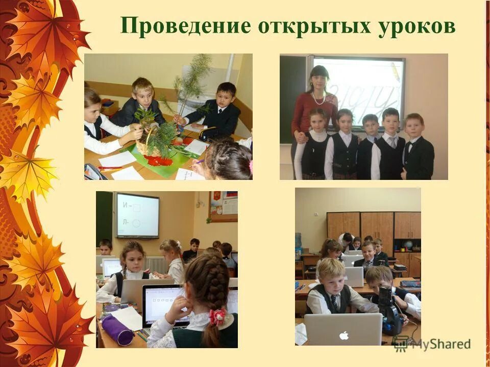 Проведение открытых. Проведение открытых