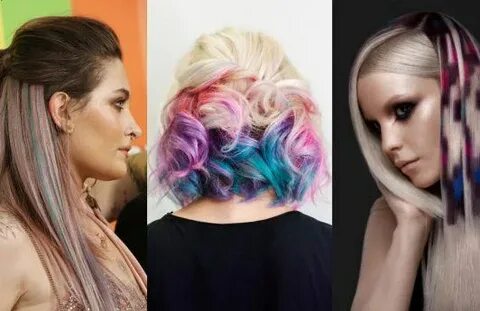 листе окрашивание волос