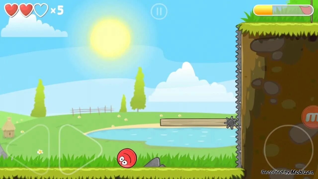 Как пройти уровень 69 в red ball. Красный шар зеленые холмы. red ball 4. ред бол 4 зеленые холмы. зеленые холмы игра красный шар.