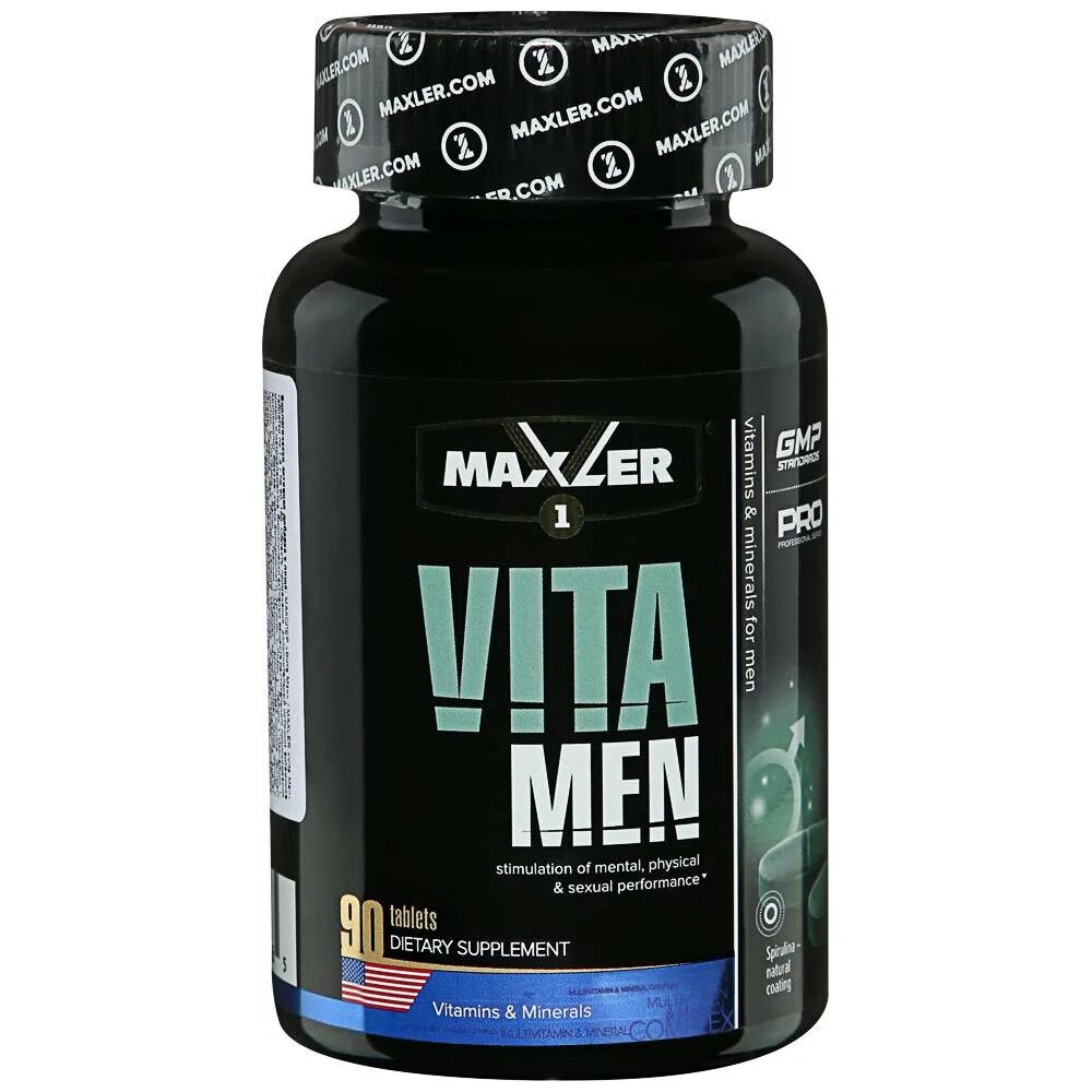 Витамины для мужчин при физических. Maxler VITAMEN 90 таб. Витамины Maxler VITAMEN 180 таб.