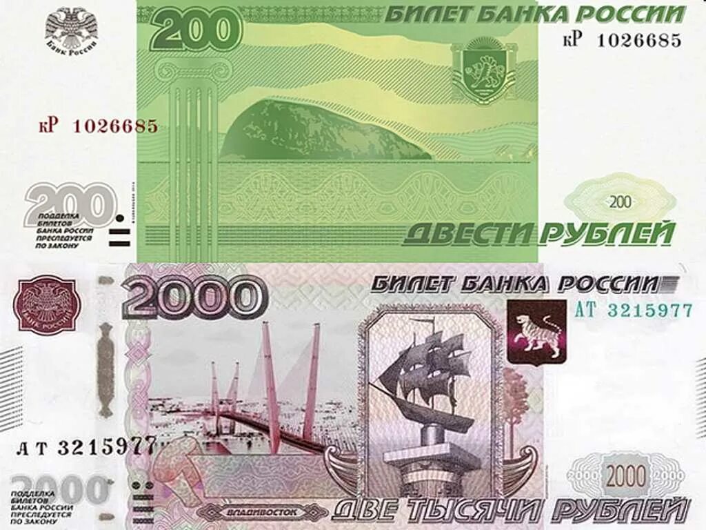 Новые банкноты номиналом. Банкнота 200 рублей 2017. Купюры номиналом 2000 и 200. Новые банкноты номиналом. Новые банкноты.