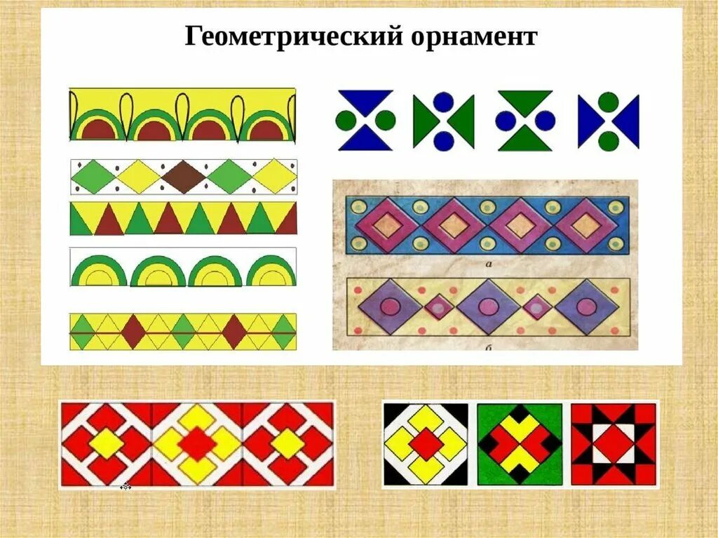 Разнообразие орнамента