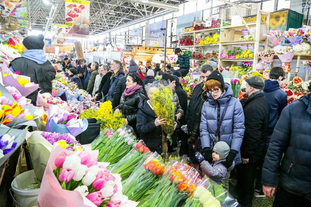126 март. Март цветы.