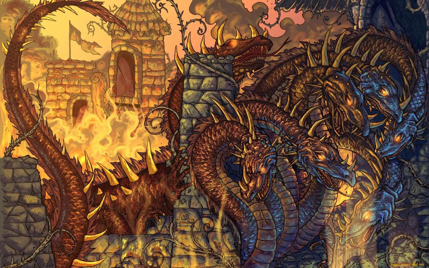 Дракон в мифологии славян. Змей горыныч славянская мифология. Драконы в славянской мифологии. Добрыня никитич арт фэнтези. Змей горыныч славянская мифология.