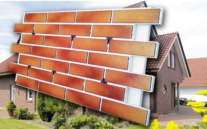 Фасадные панели под клинкерный кирпич. Термопанели фасадные аляска. клинкерные термопанели аляска. термопанели аляска для наружной отделки. термопанели аляска эппс 40мм.