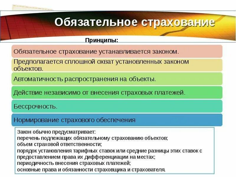 В рф существует страхование