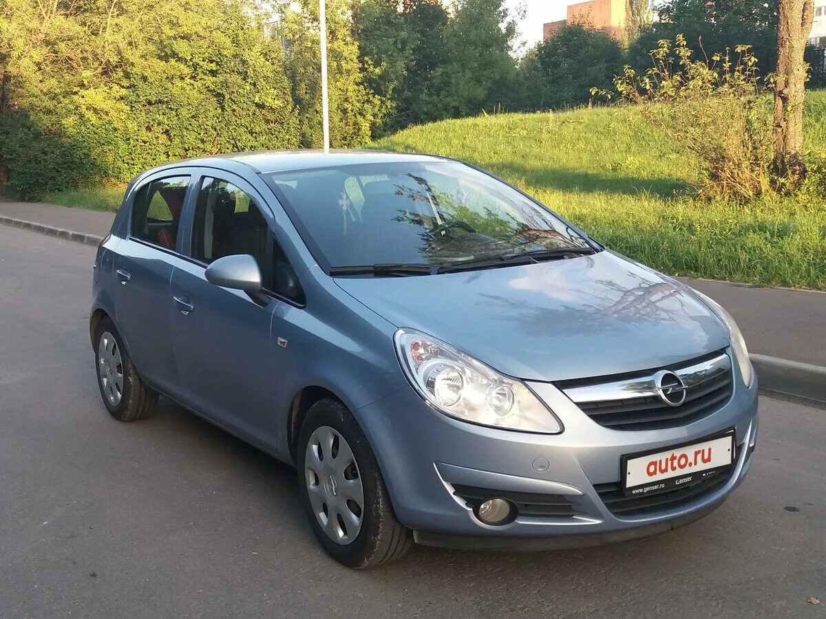 Opel corsa 2008 год