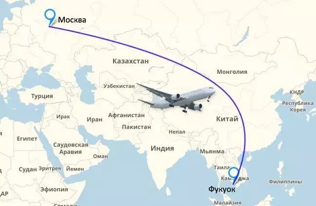 Изменения времени полетов