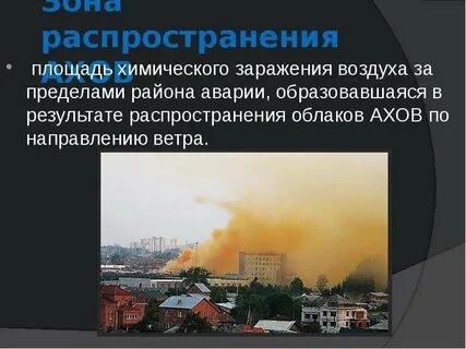 Зона химического загрязнения
