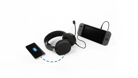 Наушники с микрофоном bluetooth черный