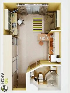 Планировка 18 м кв