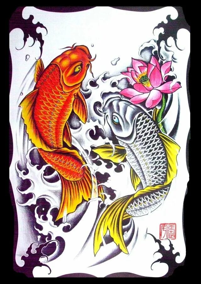 Тату карпы кои япония. Рыба кои тату. Карп кои тату. Рыба кои тату. Карпы кои якудза эскиз.