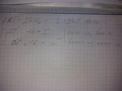 Cuso4 ki cui i2 k2so4 электронный баланс