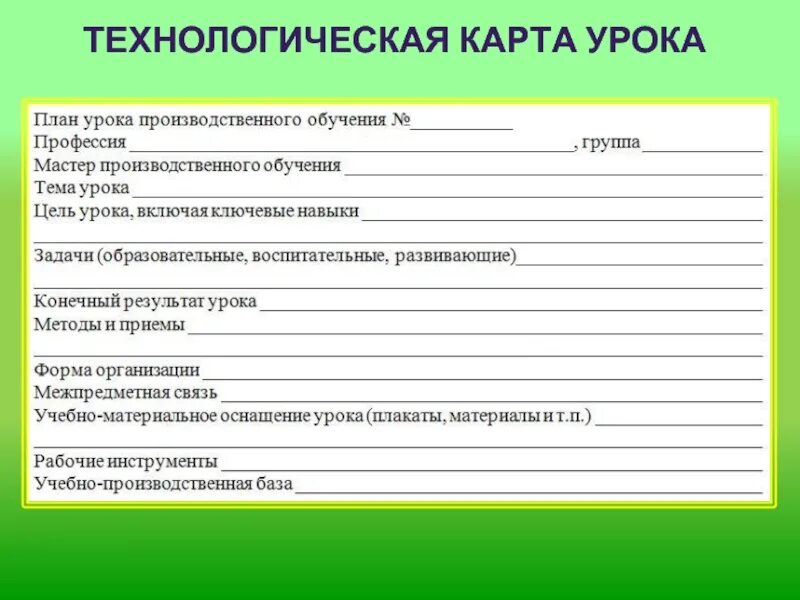 Сценарий урока по фгос. План урока мастера производственного обучения. План урока производственного обучения. Этапы урока производственного обучения. Задачи производственного обучения.