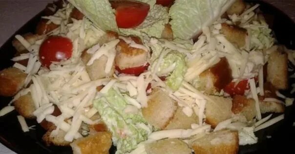 Как выглядит настоящий цезарь салат Салат "Цезарь Ethnic recipes, Food, Salad